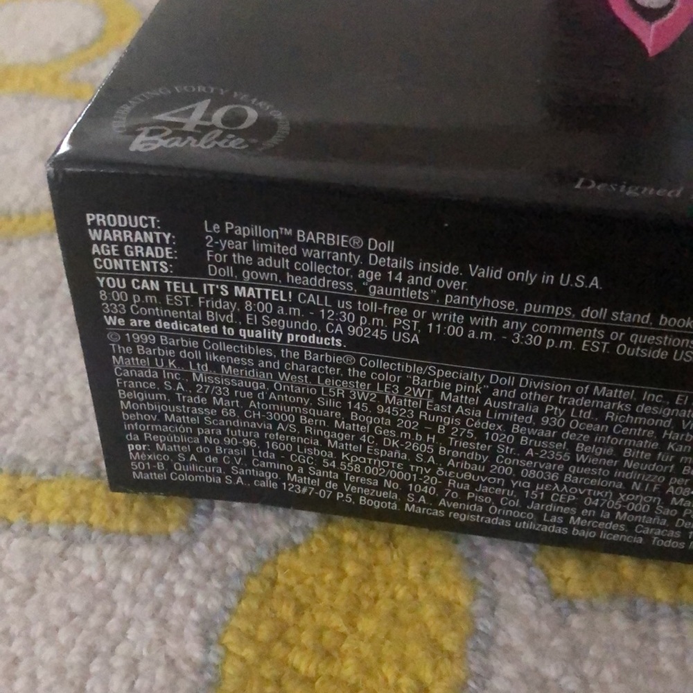 🦋EUC 1999 LePapillon Barbie🦋 - Picture 3 of 11